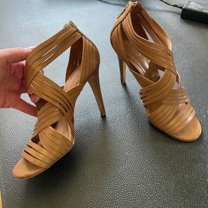 Tory Burch woven heel